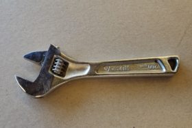 adjustable wrench